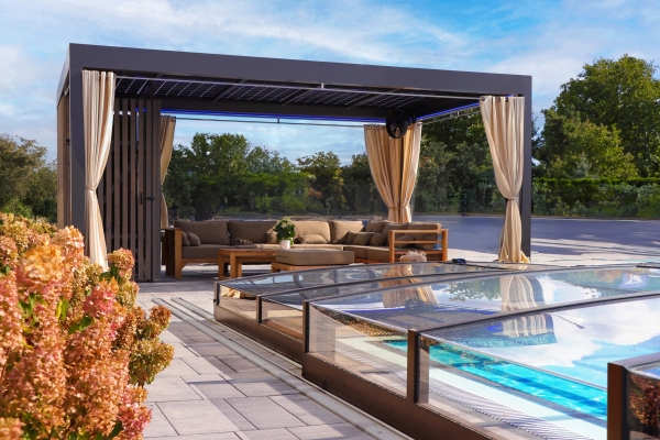 PERGOLA SOLAR FLACHDACH